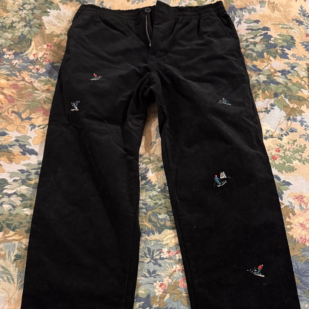 Polo Ralph Lauren Black corduroy Embroidered Boys Pants